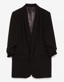 Blazer with Pleated Sleeves by Zara at Zara